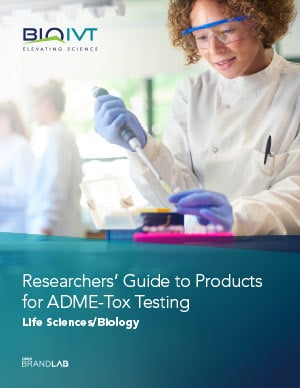 BioIVT Guide to ADME-Tox Research Products